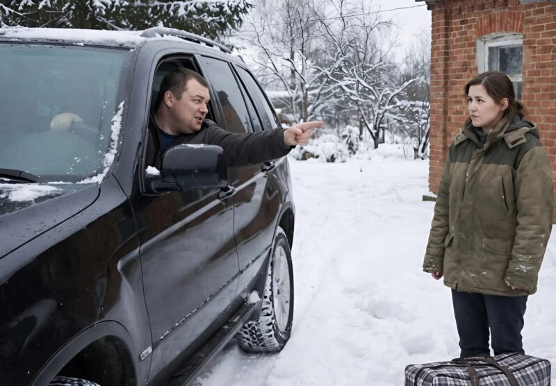 «Ecco i tuoi vestiti e il cibo per una settimana, io parto per le vacanze con la mia amante e porto con me i bambini», disse il marito e gettò la borsa dei vestiti proprio sulla veranda innevata della dacia: ma non riusciva nemmeno a immaginare quale sorpresa li avrebbe attesi all’aeroporto.