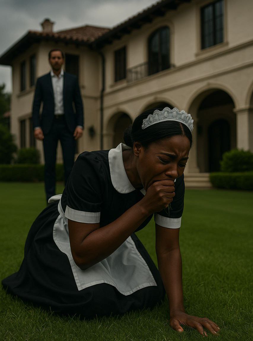 Ein Milliardär entdeckt seine Haushälterin, wie sie im Garten Gras isst – der Grund rührt ihn zu Tränen