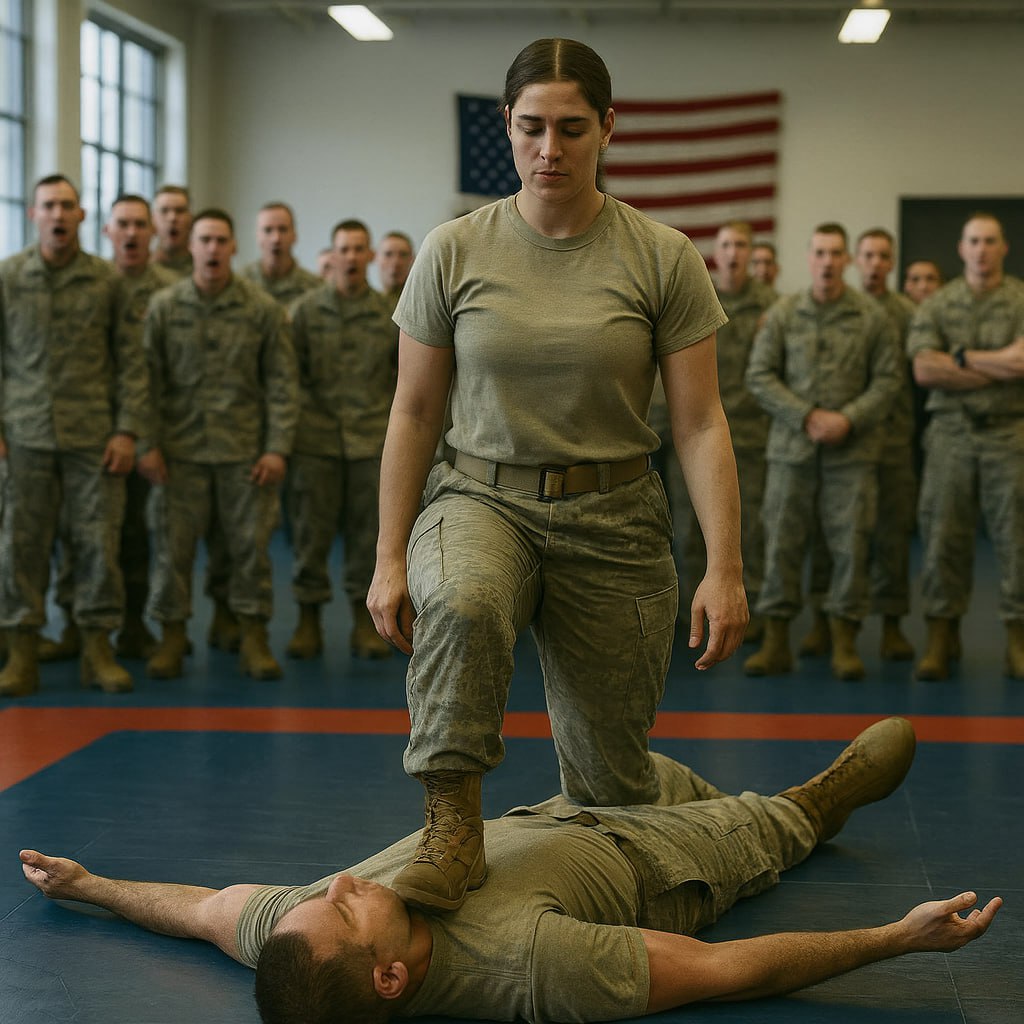 „Ich bin von der Delta Force.“ Der Sergeant versuchte, sie zu schlagen – doch sie brachte ihn augenblicklich und lautlos zu Boden.