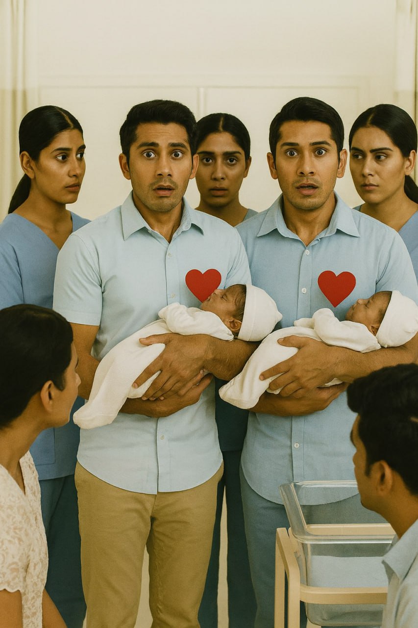 An dem Tag, als ich meine Frau in den Kreißsaal brachte, begegnete ich ihrem früheren Verehrer, der ebenfalls seine Frau zur Entbindung begleitete – und beide Kinder wiesen ein merkwürdiges gemeinsames Merkmal auf.