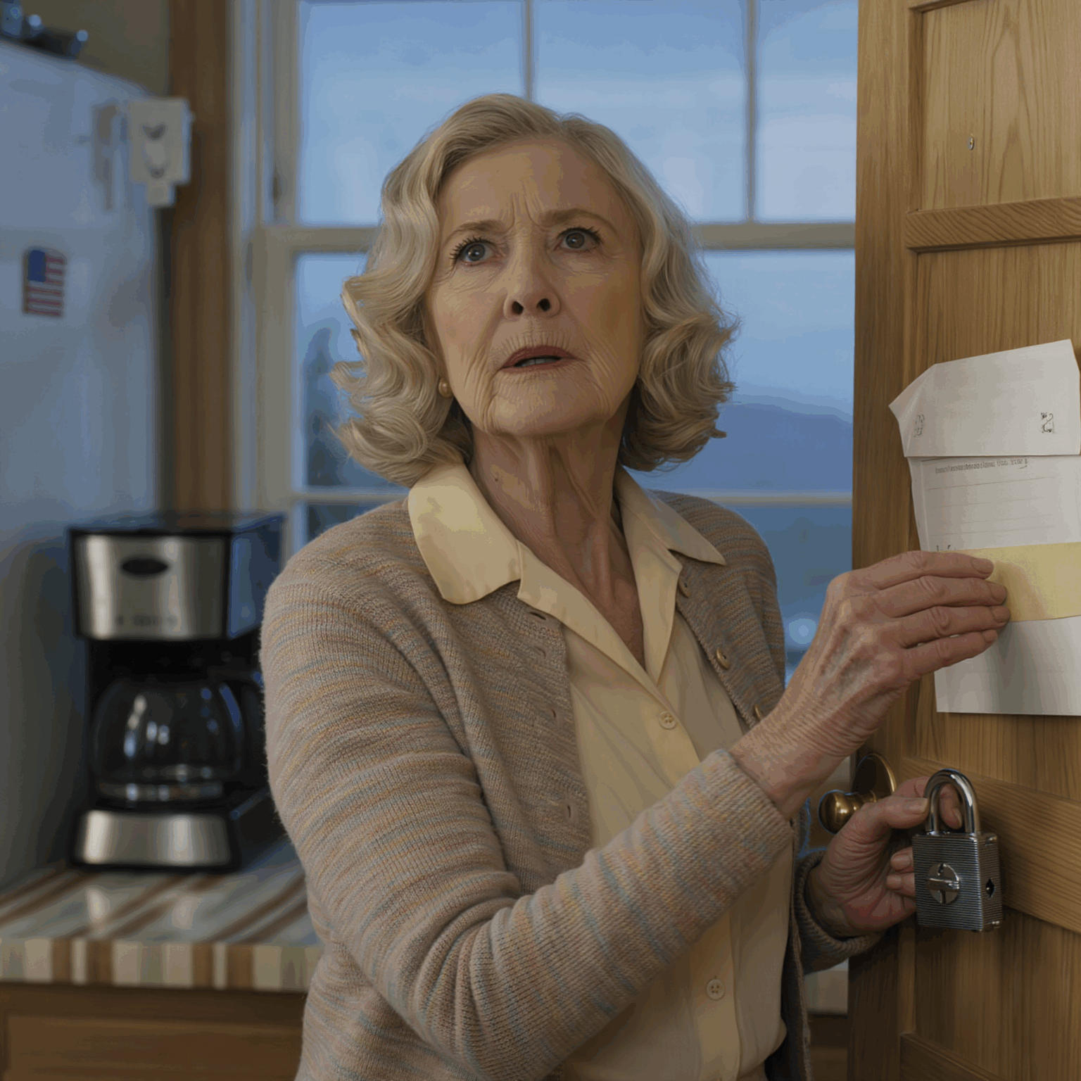 After a long day teaching at the public school, when I got home I saw a new lock on the food cabinet. My daughter-in-law said, ‘So you won’t touch the things that belong to my husband and me.’ I just gave a faint smile. At dawn, I left a letter. Even though my daughter-in-law still tried to look calm, it was obvious her hands were trembling. That is something she will never forget.