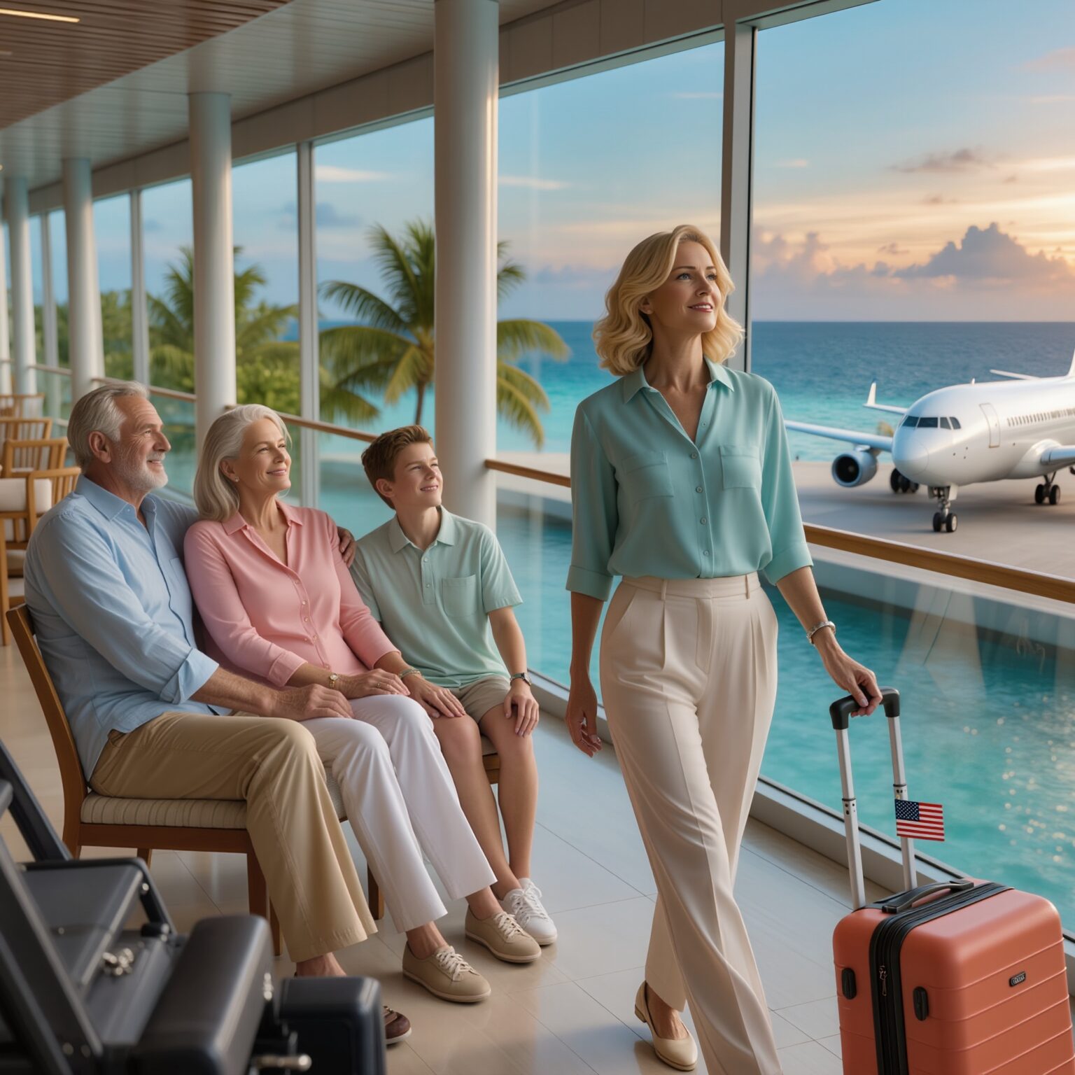 My parents forgot me on every vacation. They said there was “no space” for me in Cabo or Aspen. So I used my $42,000 commission to fly my real family to a villa in the Maldives – the people who raised me and loved me.