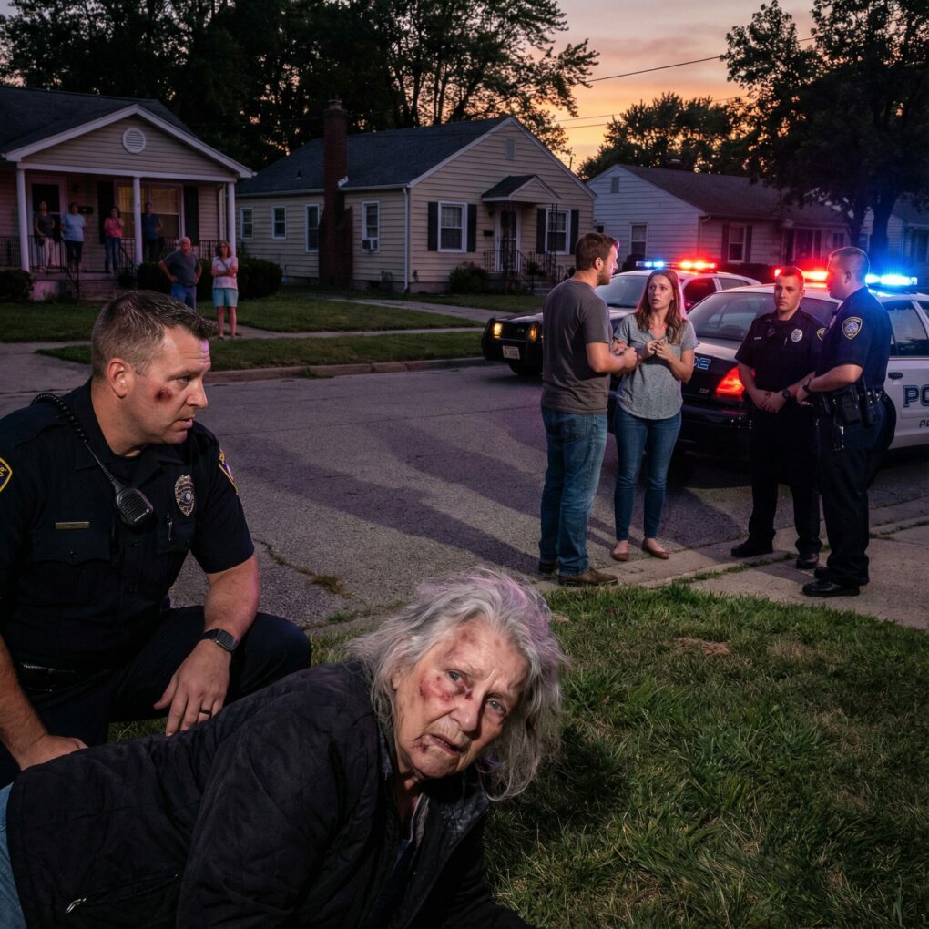 My son-in-law punched me to the floor. My daughter dragged me out by my hair while neighbors watched. Get out, it’s 3 million, she said. They thought no one would interfere. But someone called 911. When the police arrived, their entire life fell apart.