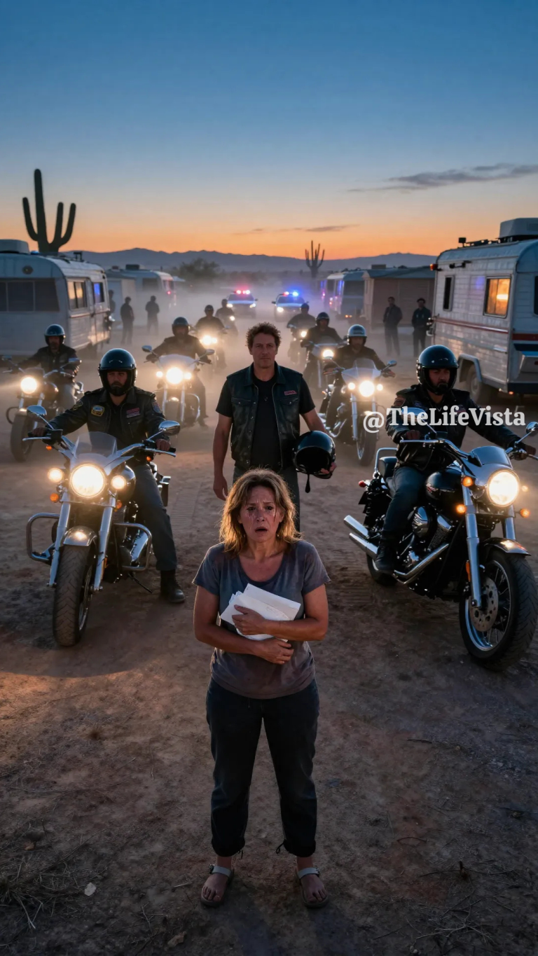 Broke Waitress Ripped Up a $67 Bill for Five Struggling Bikers — 53 Hours Later 450 Hell’s Angels Rolled In