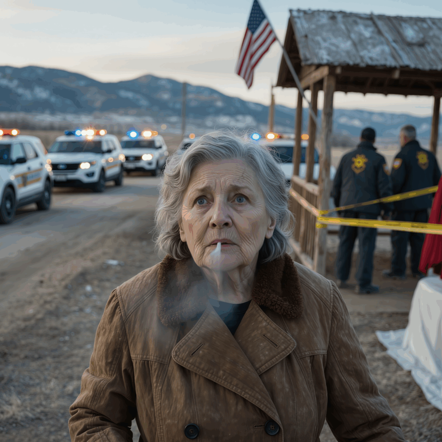 My grandson called me at 5 a.m. and said, ‘Grandma, don’t wear your red coat today.’ I asked why, and in a trembling voice, he said, ‘You’ll understand soon.’ At 9 a.m., I went to catch the bus. But when I saw the crowd gathered by the stop, I finally understood why — and my stomach just tightened.