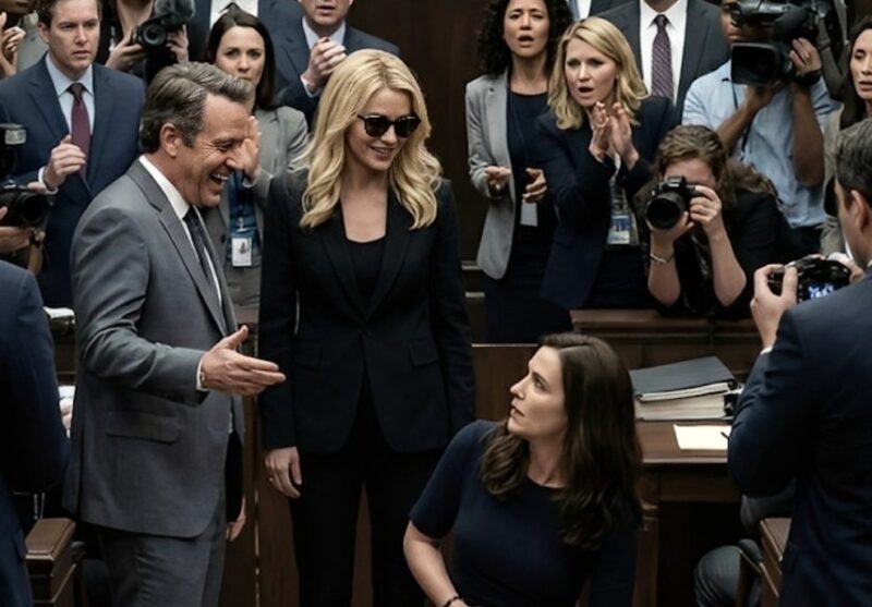 Eine schwangere Frau wurde im überfüllten Gerichtssaal von der Geliebten ihres millionenschweren Ehemanns brutal in den Bauch getreten. Während er lachte und ihr den Sturz anlastete, bemerkte er nicht, dass der schweigende Richter, der alles beobachtete, die eine Person war, mit der er sich niemals hätte anlegen dürfen.