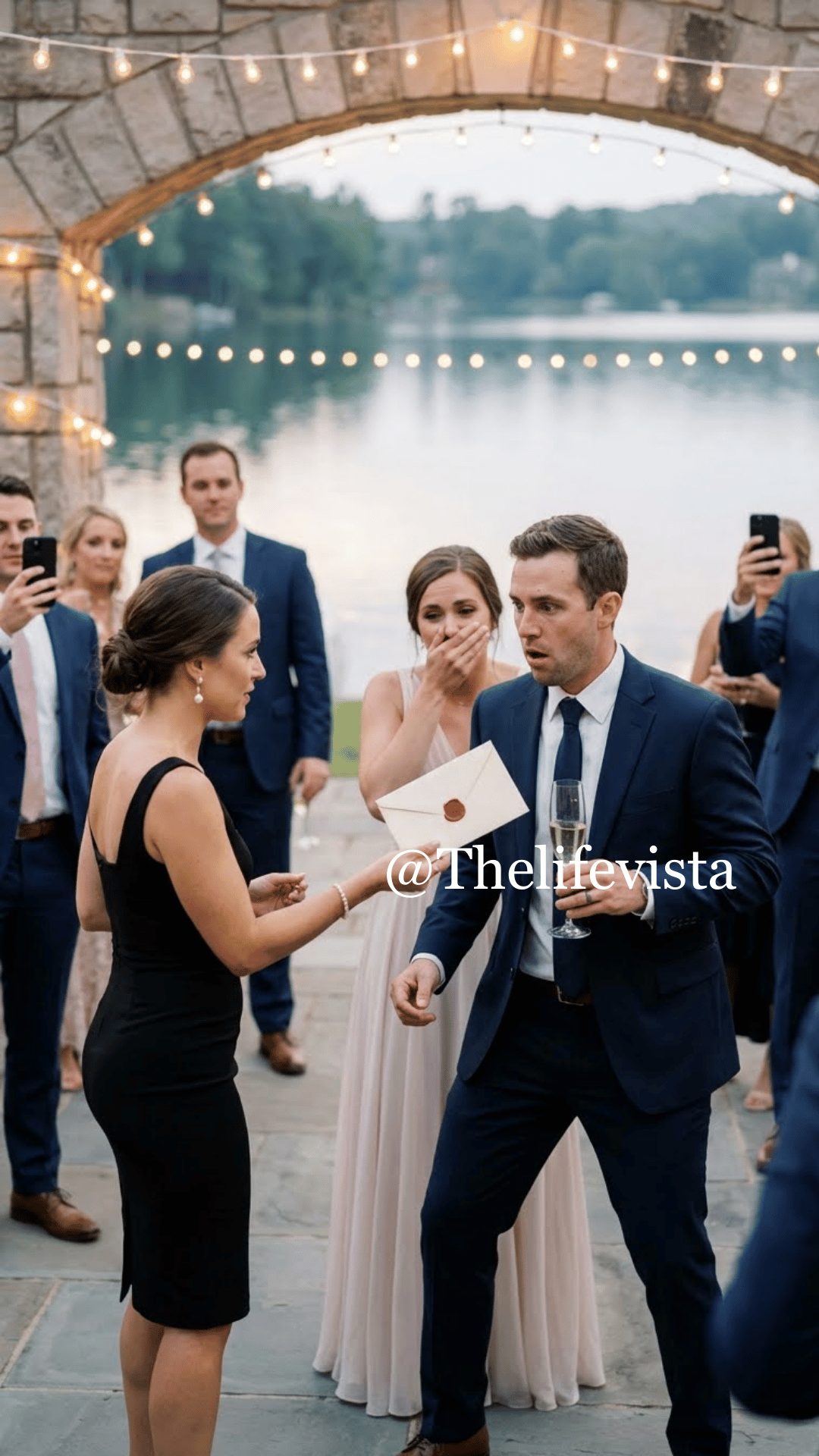 After twenty years, he said he “needed space” and filed for divorce. I signed the papers without a single word. Weeks later, he proposed to his secretary— in the exact place where he had once proposed to me. I showed up uninvited. “Congratulations, Robert,” I said with a smile, handing him an envelope. The color drained from his face. His father’s will was unmistakable: leave me without cause, and you lose everything. The look on his face in that moment was worth it all.