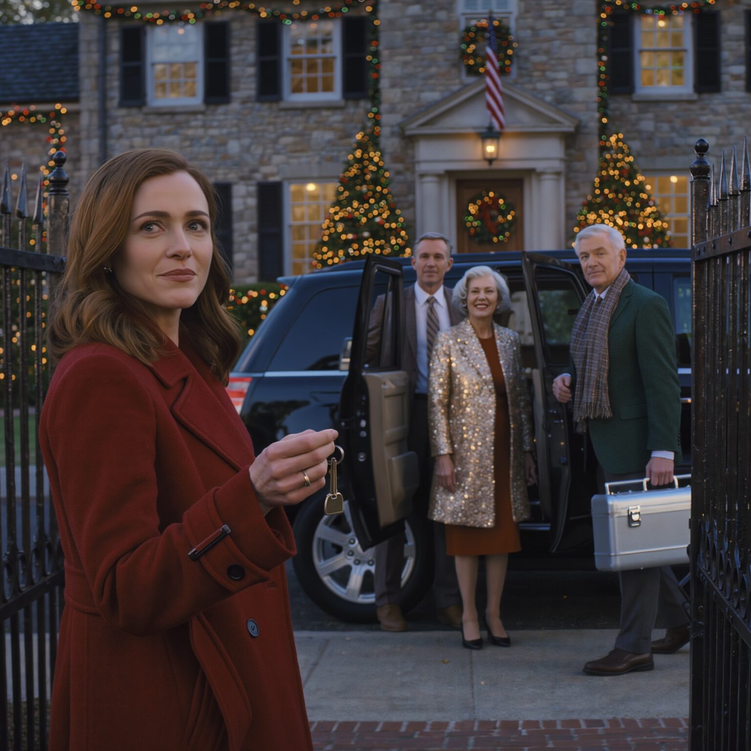 My parents “forgot” me every Christmas until I bought a new manor. This Christmas Eve, they appeared in front of my house together with a locksmith.