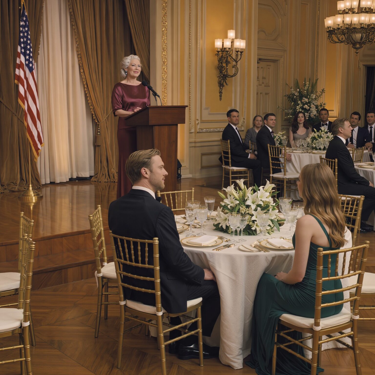 My children organized a lavish party to celebrate their “success” after many years of having no contact with me. My son said, “We want you to see what real achievement looks like.” I just smiled — and they were not prepared for what I was about to say on stage.