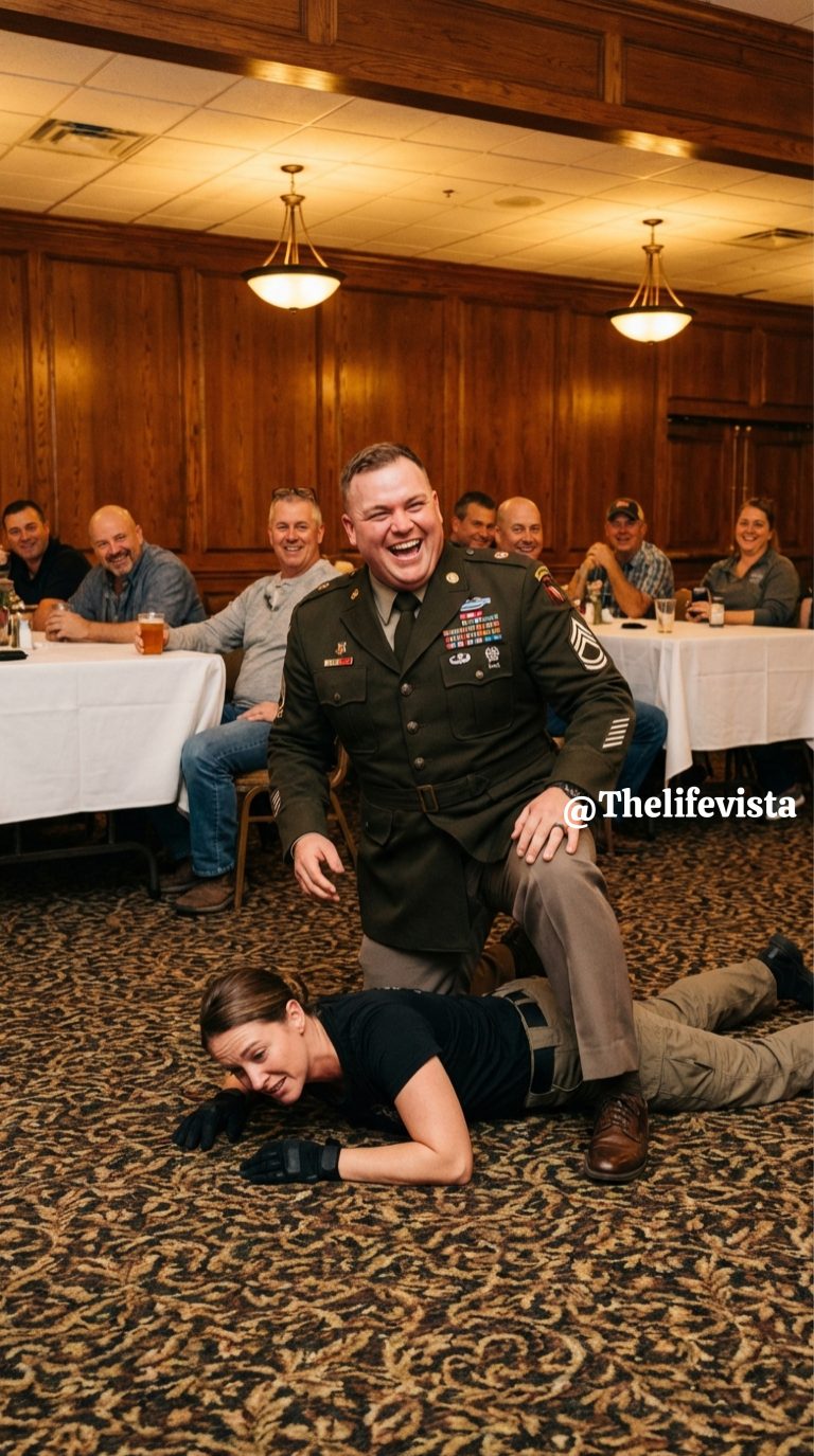 The Officer Expected Laughter After Ridiculing a Wordless Civilian in the Mess Hall — Until Her Phone Emitted an Unidentified Signal and a Four-Star General Lost All Color