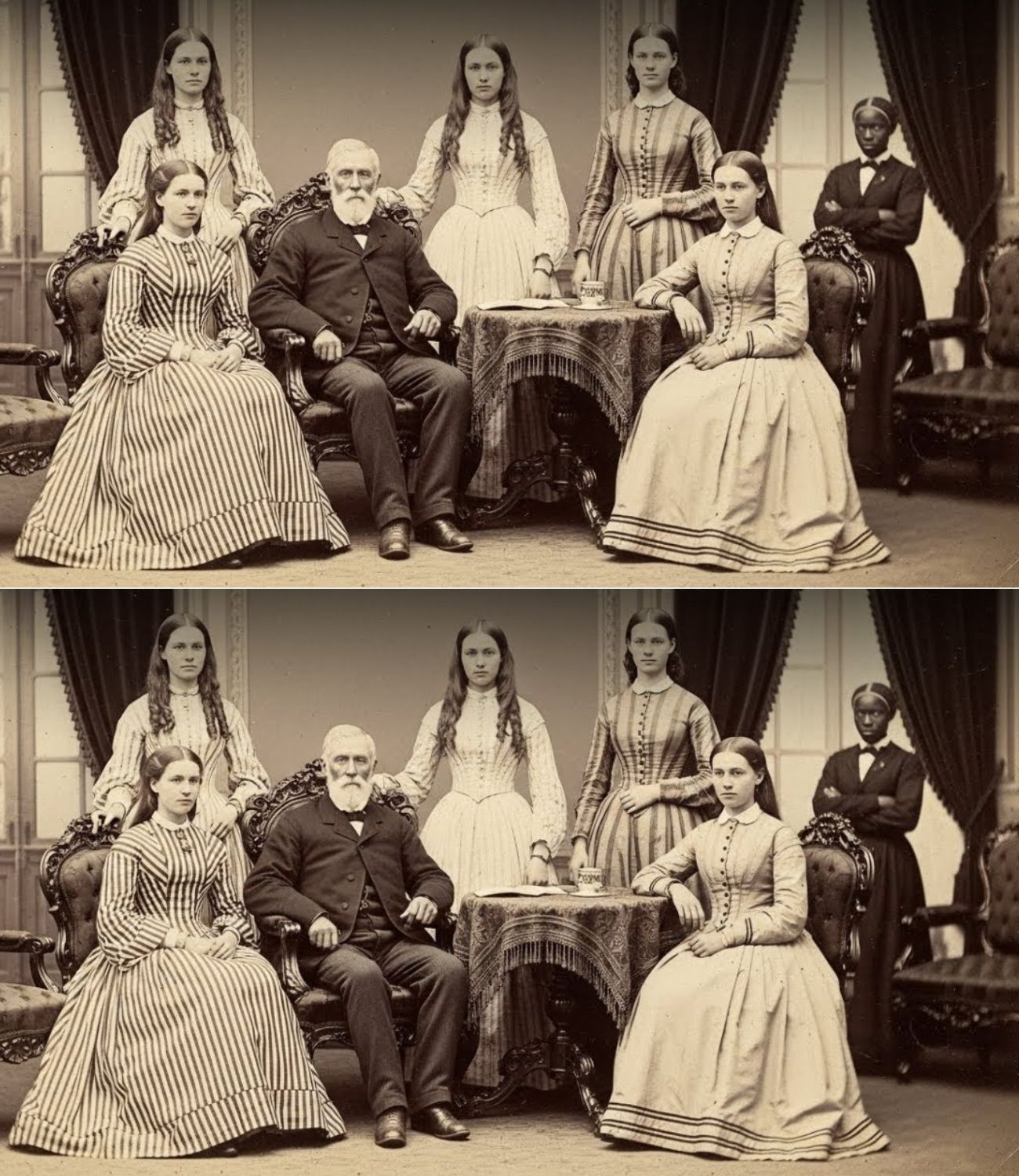 The Baron and the Dark Secret with His Daughters… Until a Housemaid…