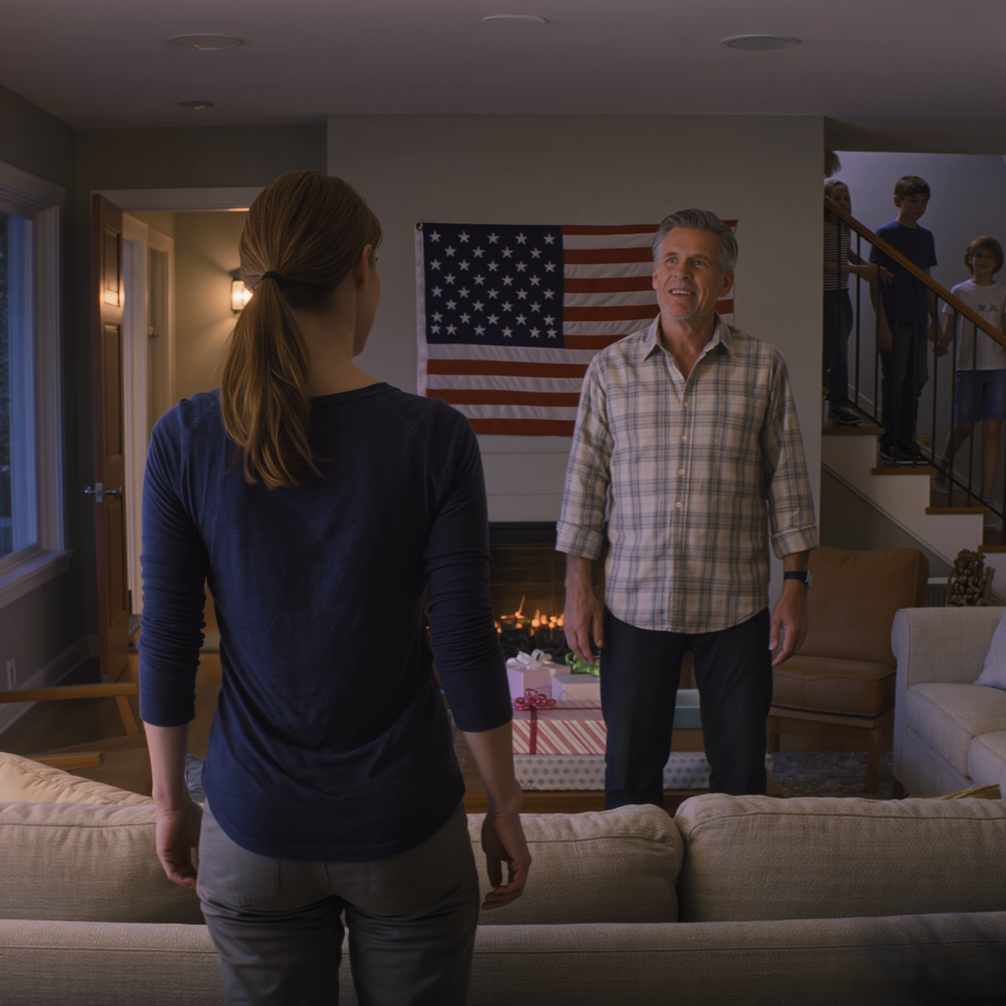 Mom texted: “It’s too chaotic this year, don’t come.” I said okay. Then I saw a Facebook video: family, friends, even strangers, even my sister’s ex, packed around the table; my kids burst into tears. I laid out the unopened gifts, snapped a photo to the group chat: “Returning these today.” Within forty minutes, my dad was at my door, yelling. I opened and…