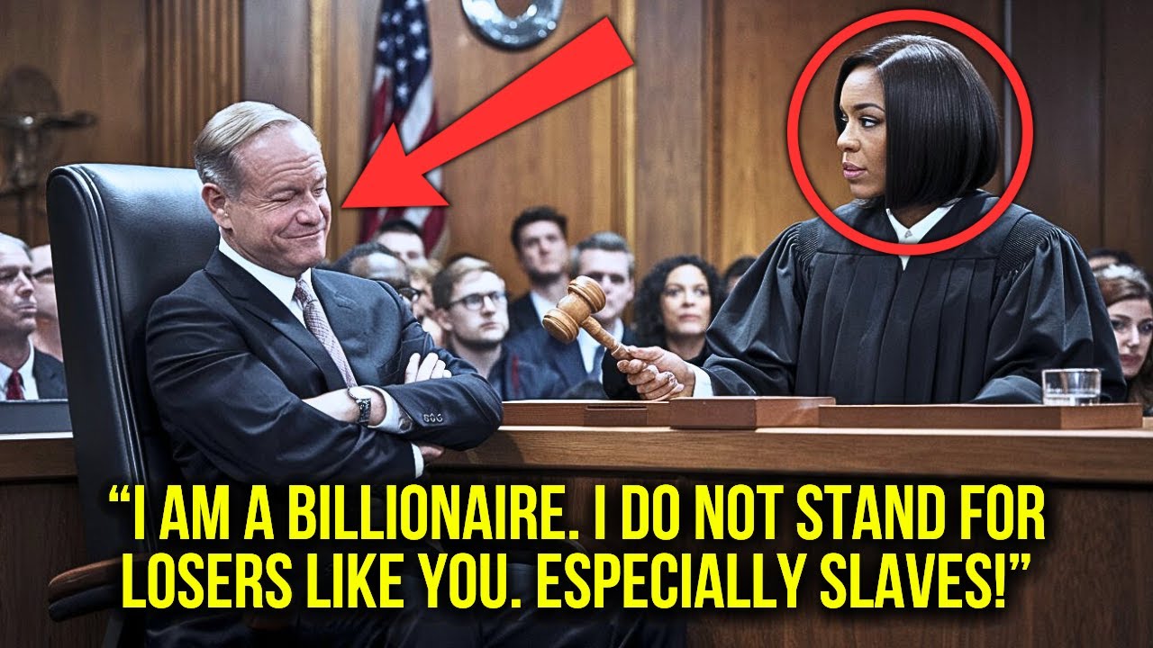 ARROGANT Billionaire Refuses to Stand for Black Judge, What She Does Next SHOCKED The Courtroom!