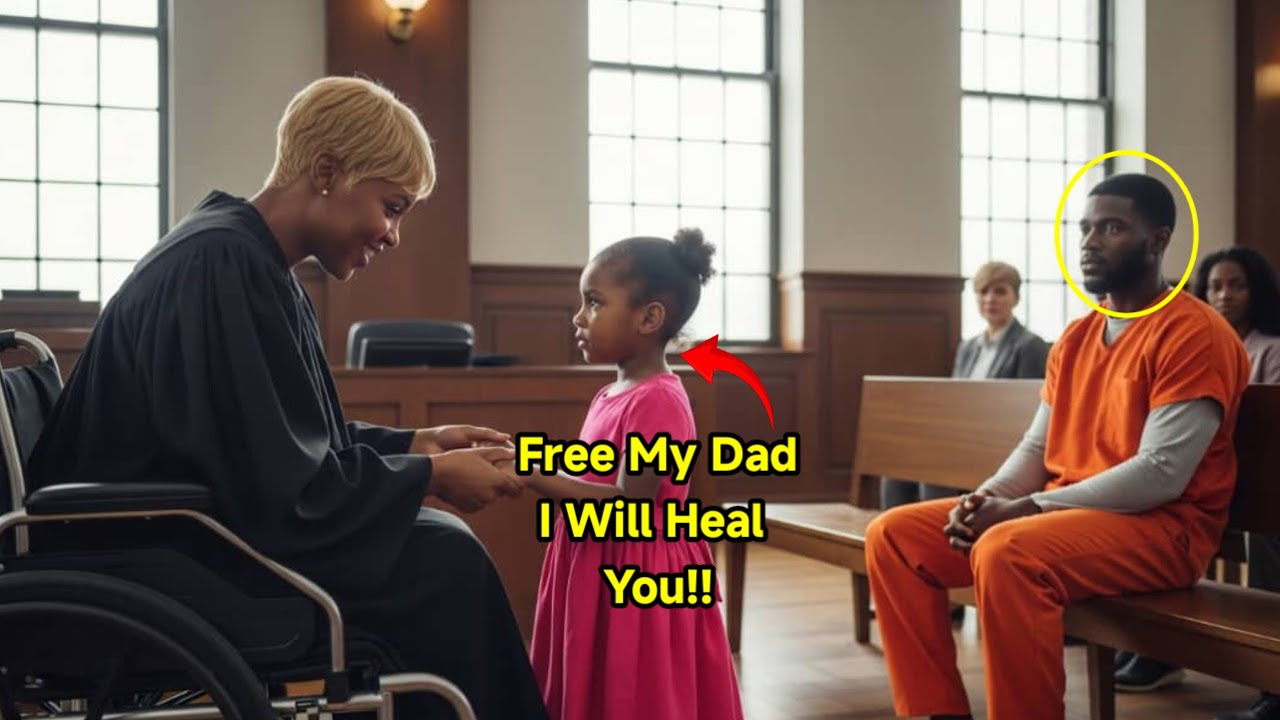 The Poor Girl Says to the Paralyzed Judge: “Let My Dad Go Free and I’ll Heal You” — Everyone Laughed, Until the Miracle Happened”