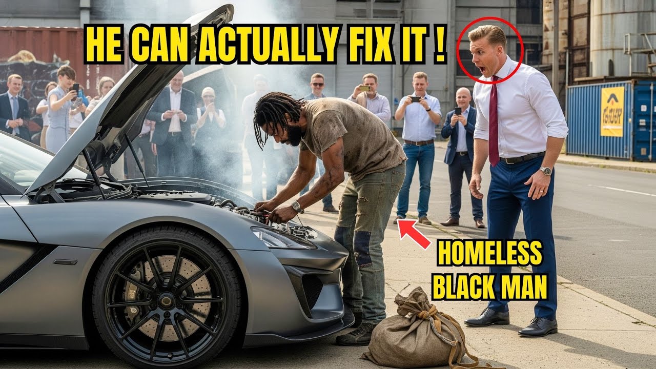 “I Can Fix It.”A Homeless Man Heard a Billionaire’s Cry for Help—Then He Taught Him What He Couldn’t