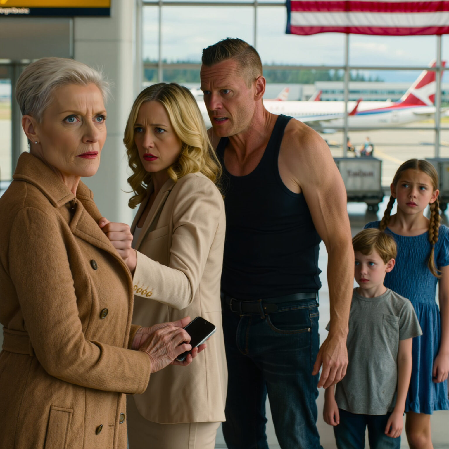 At SeaTac, my own daughter looked me in the eye and said, “You’re flying economy and we’re flying business class. I don’t want you sitting with us,” and I nodded like it was normal, like I hadn’t spent 68 years building a family that was supposed to keep me close, not tuck me into row 32 like an afterthought—while she stood under the bright premium lights with her designer luggage, never guessing the tickets in her hand were paid for by the mother she was trying to keep at a distance.