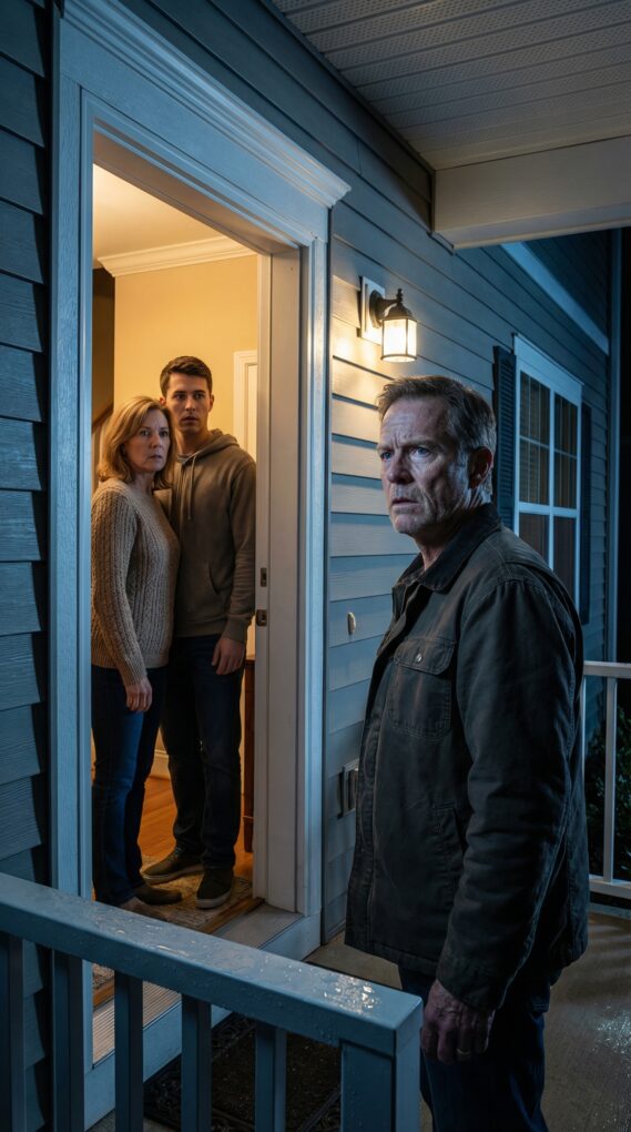 I caught them in the dim hallway—my wife’s hand on my daughter’s fiancé, his lips on her neck—two days before the wedding. My blood turned to ice. “What the hell is this?” I lunged forward, ready to explode, but my daughter grabbed my wrist like a vice. Her eyes didn’t tremble. She leaned in and whispered, “Dad… I already knew.” Then she slid a phone into my palm—one video, one date, one name I never expected. And that’s when I realized… this wasn’t the worst part.