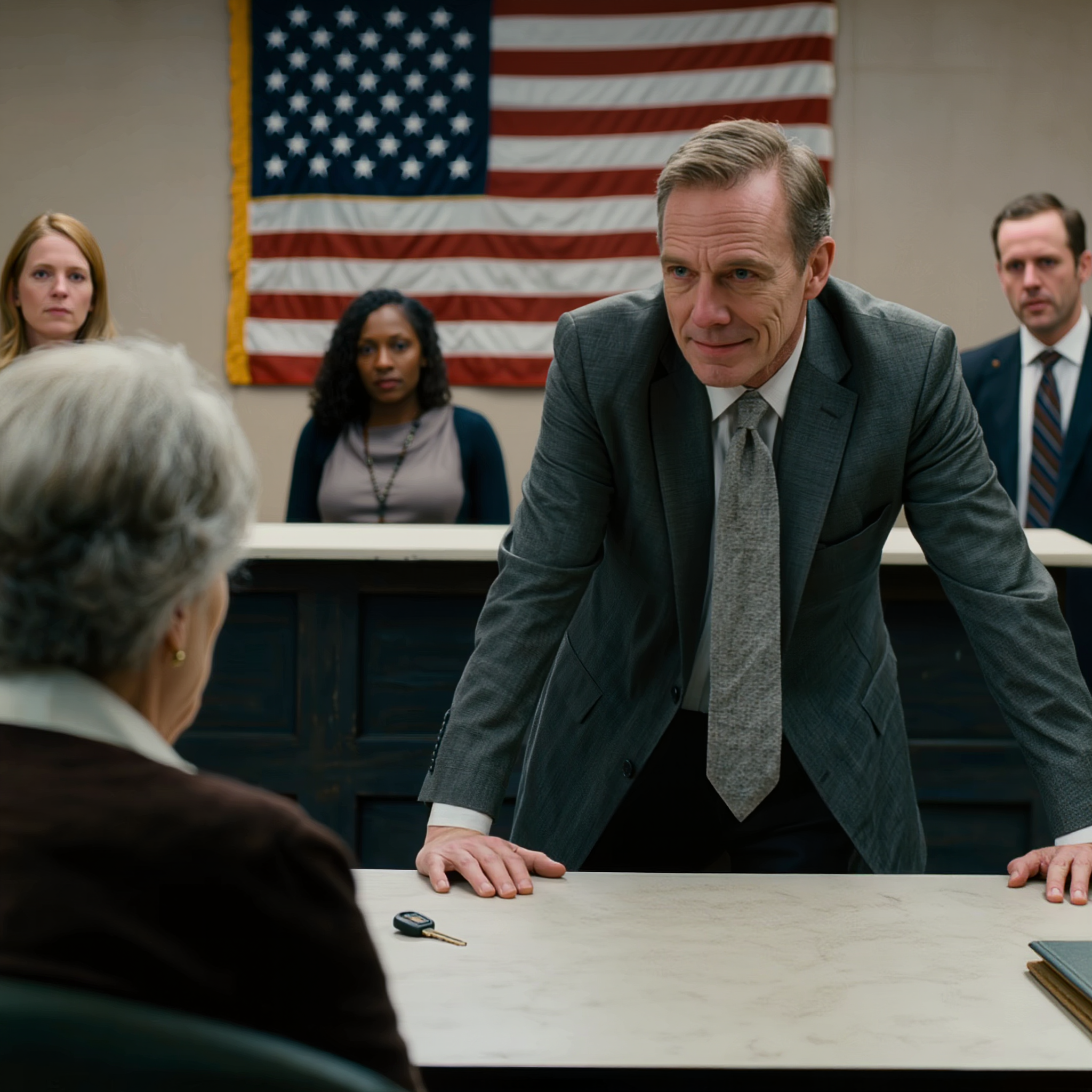 My son sent me to a nursing home to sell the two-story house on Maple Street, I silently signed every paper, and watched him and his wife celebrate for a whole week like they had won. I am 72, and I kept every memory of his father for 37 years. But on the day they came to the notary for the keys, the notary looked my son in the eye and said one sentence that made them both freeze.