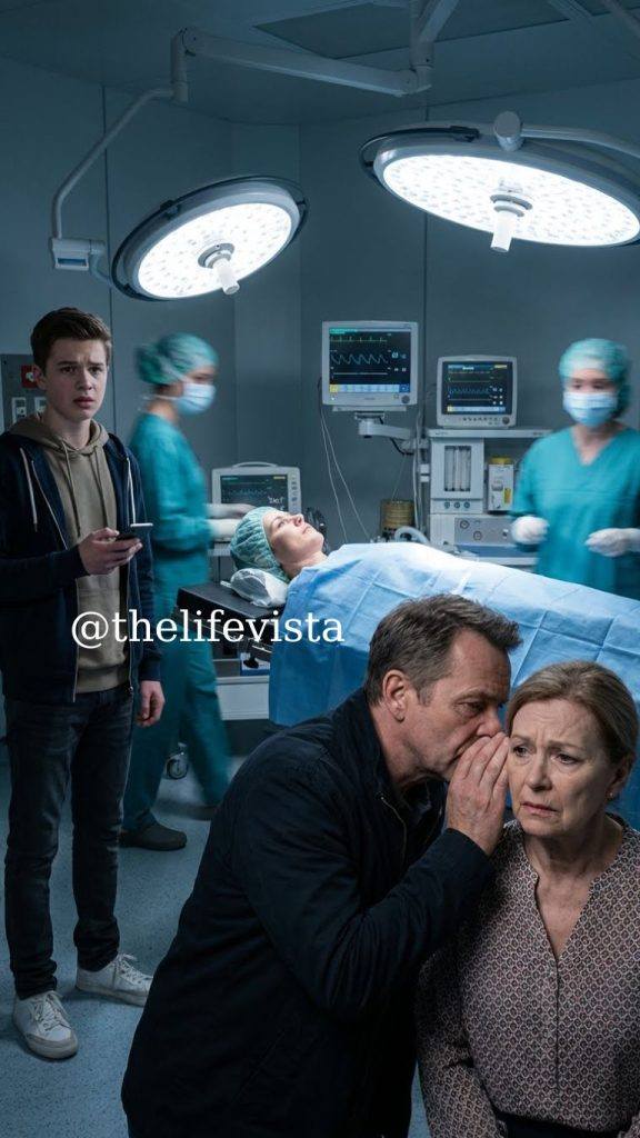 While I was unconscious in the delivery room, my mother-in-law said, “If it’s a girl, leave her.” My husband answered without hesitation, “I already signed the papers.” They didn’t know my son recorded every word. I woke to the sting of disinfectant and the steady beep of a heart monitor. Pain settled deep in my body as memory returned—I was in the delivery room. A nurse noticed my eyes open and smiled gently. “You did great, Emily,” she said. “You have a healthy baby.” And in that moment, I realized the real fight hadn’t even begun.