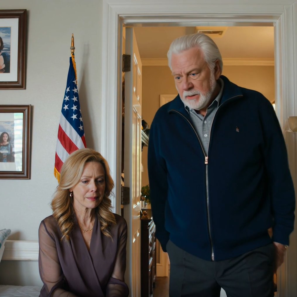 I drove to our lake house for Thanksgiving and found my wife sitting alone in the bedroom, crying. On the balcony, my daughter and her husband, together with another man, were happily clinking champagne glasses as they discussed selling our house.