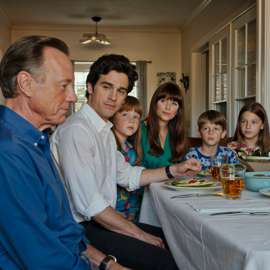 During a family meal, my son laughed and said, “My wife and I will live our own life, and Dad will take care of the kids for us, okay?” I quietly nodded. The next morning, I packed my things and left the house, choosing a new life for myself. This is only the beginning.