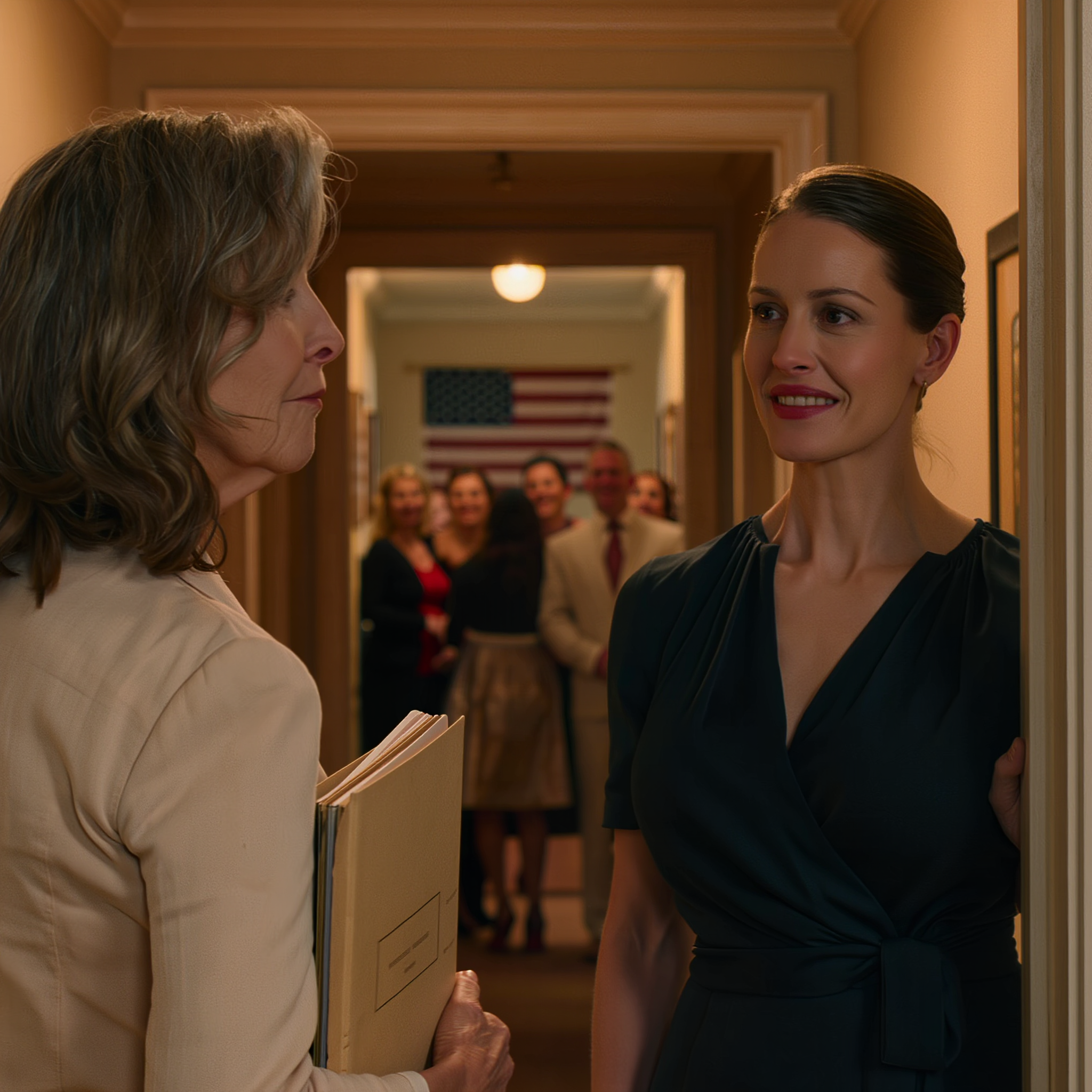 The night before my son’s wedding, his fiancée looked me in the eye and said: “Starting tomorrow, you’re not family.” I held the scrapbook from 27 years of raising him alone, quietly drove home, and the next morning I refused to step into the church. I thought I’d be erased in silence. But by noon, the whole ceremony collapsed when a secret popped open, leaving everyone frozen.