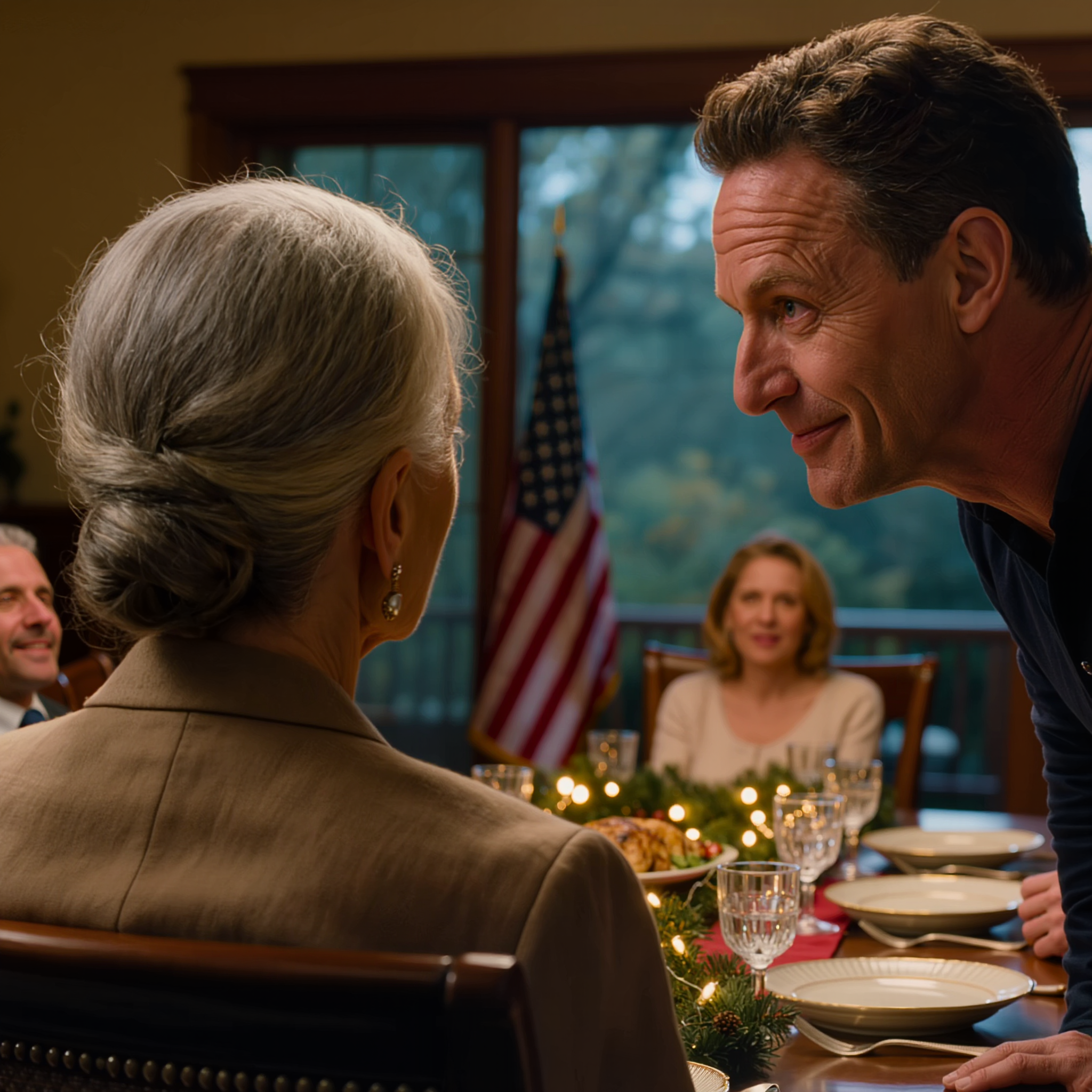 On Christmas night, my son stood behind me and said coldly, “That seat is for my father-in-law, move.” I hadn’t even spoken when he shoved me just enough to humiliate me, and I hit the floor in front of the kids and the guests. The room went dead silent, and he kept smiling through dinner. He had no idea that just a few hours later, I would do something that made his phone show exactly 47 missed calls the next morning.