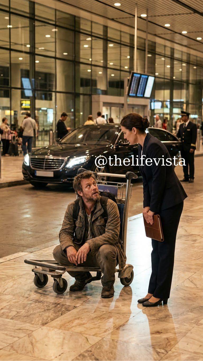 After an argument, my wealthy wife canceled my ticket and abandoned me at the Dubai airport—no phone, no wallet. Then a multimillionaire approached, leaned in, and whispered, “Pretend you’re my husband. My driver’s almost here.” She looked me in the eye and added, “Your wife will regret this.”