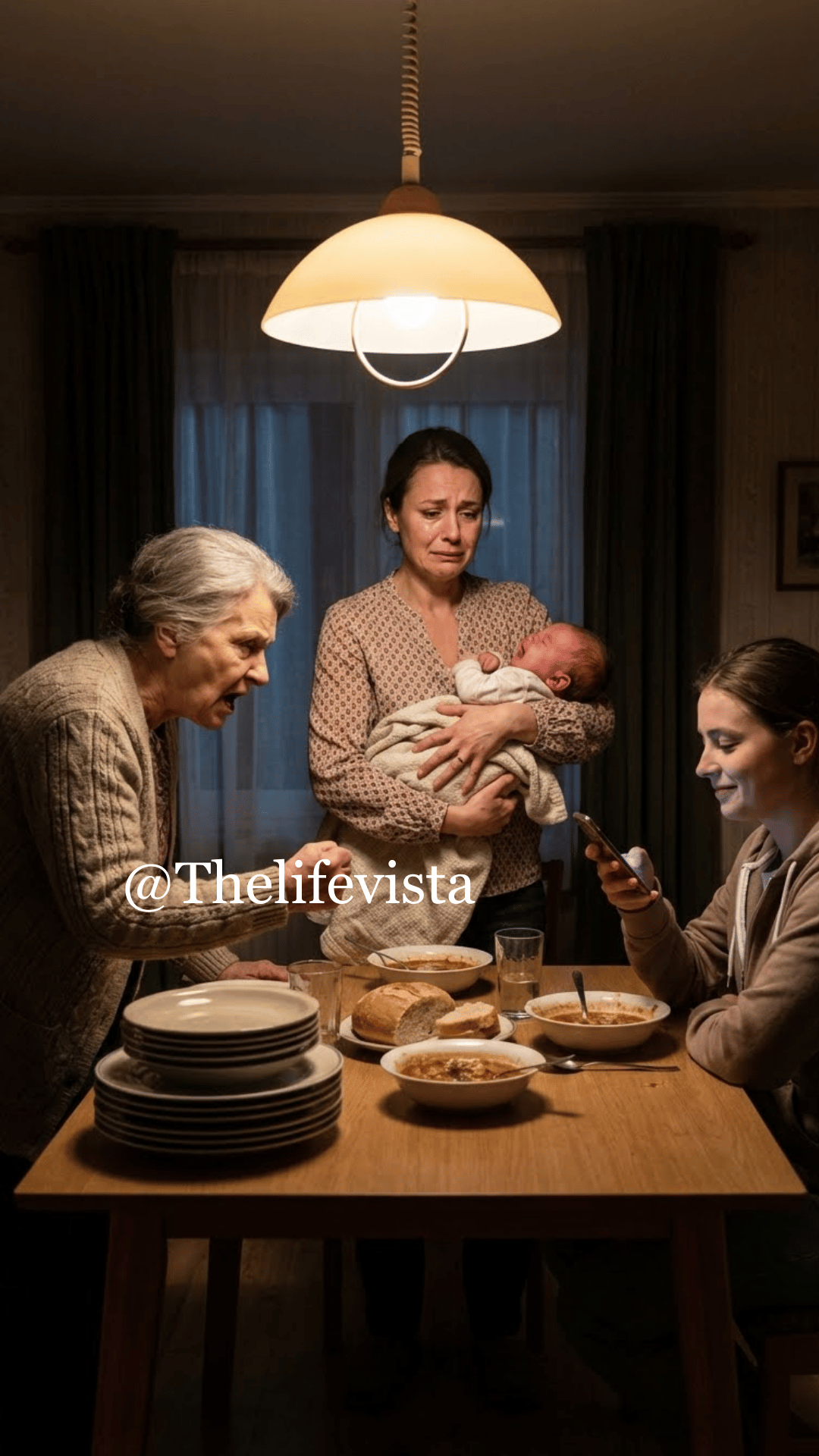 My child started crying during dinner when my mother suddenly slammed her hand on the table and snapped, “Make her shut up! This house isn’t a place for freeloaders!” My sister didn’t even look up at first—then she checked her phone, smirked, and said, “Rent’s due today. If you can’t pay, pack up and leave.” I walked out in tears, clutching my child tightly against me. Six months later, my phone wouldn’t stop ringing—they were calling nonstop.