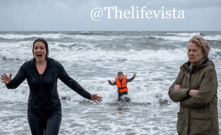 The sea was peaceful—until I noticed my son was no longer next to me. “You let him go by himself?” I yelled, but my sister only shrugged and said, “He’s seven. He needs to learn.” Then I spotted him—a tiny figure struggling against the current, his voice breaking as he cried, “Mom!” I plunged into the water, my anger burning even stronger than my fear. When I pulled him back to shore, shaking in my arms, one thing became painfully clear: this family would soon pay for what they’d done.