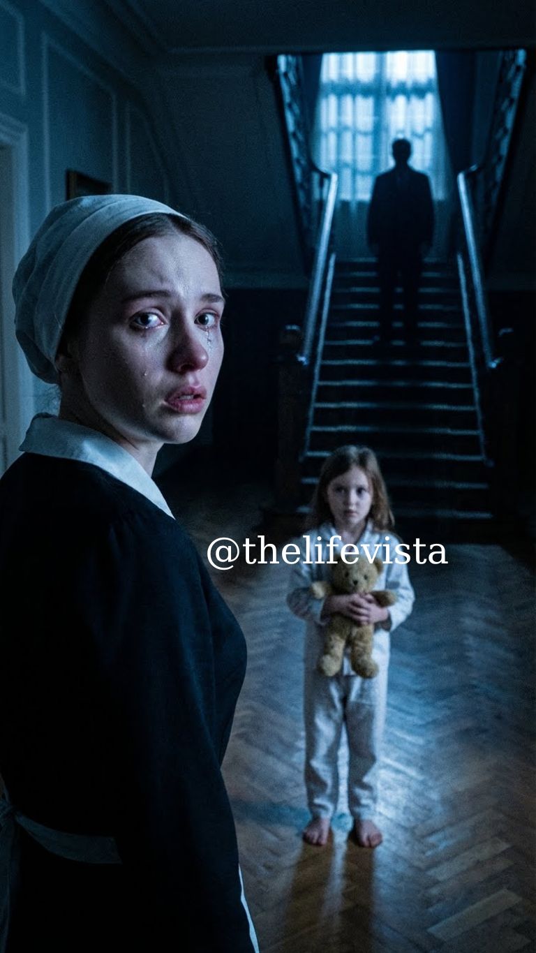 I was the twelfth nanny hired to care for a millionaire’s eight-year-old daughter. Every woman before me had quit within weeks. “No one ever lasts,” the butler warned. That first night, she looked up at me and whispered, “You’ll leave too… won’t you?” I froze—because what I saw in her eyes wasn’t cruelty. It was a secret powerful enough to make me stay.