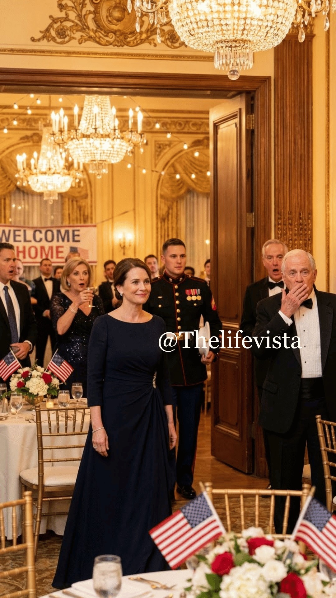 “She couldn’t even make it through officer school,” my father declared loudly at the party. The room burst into laughter. I didn’t react—didn’t flinch—right up until the doors swung open. A general stepped inside, scanned the room, then fixed his gaze on me and snapped to attention. The laughter evaporated. “Pardon me,” he said firmly. My father’s voice caught in his throat. I smiled—because in that moment, the truth had just walked in, unmistakable and impossible to ignore.