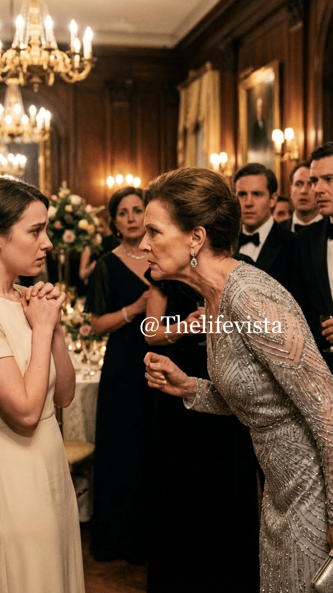 “I believe you’re in the wrong seat,” the bride’s mother said icily, her eyes flicking over my dress. “Family doesn’t sit with the staff.” I froze. All around me were servers in uniform, trays balanced in their hands. I lowered my voice and said, “I am family.” She smiled thinly. “Not the kind that belongs here.” What she didn’t realize was that my husband owned the entire venue—and he was about to walk through the door.