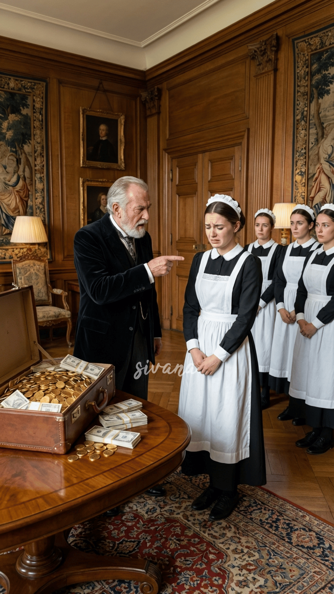 “A poor housemaid was accused of stealing $20,000 and fired — but what the hidden camera uncovers leaves everyone shocked…”