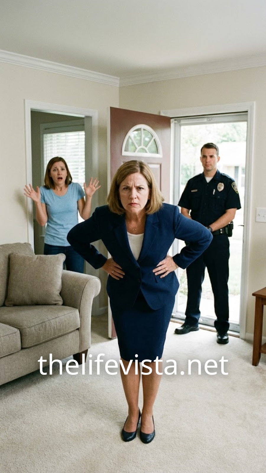 “You Can’t Tell Me What to Do in My Own Home!” — How a Retired Detective Exposed an HOA President Who Broke In and Brought Down Her Reign of Suburban Tyranny