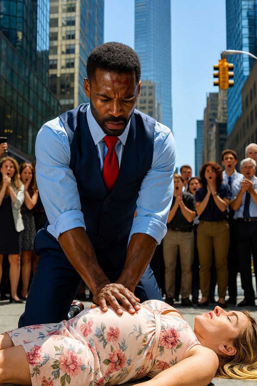 Ein schwarzer Mann verpasst sein Traumvorstellungsgespräch, um einer schwangeren Frau auf einer Straße in New York das Leben zu retten – doch dann entdeckt er die schockierende Wahrheit darüber, wer sie wirklich ist …