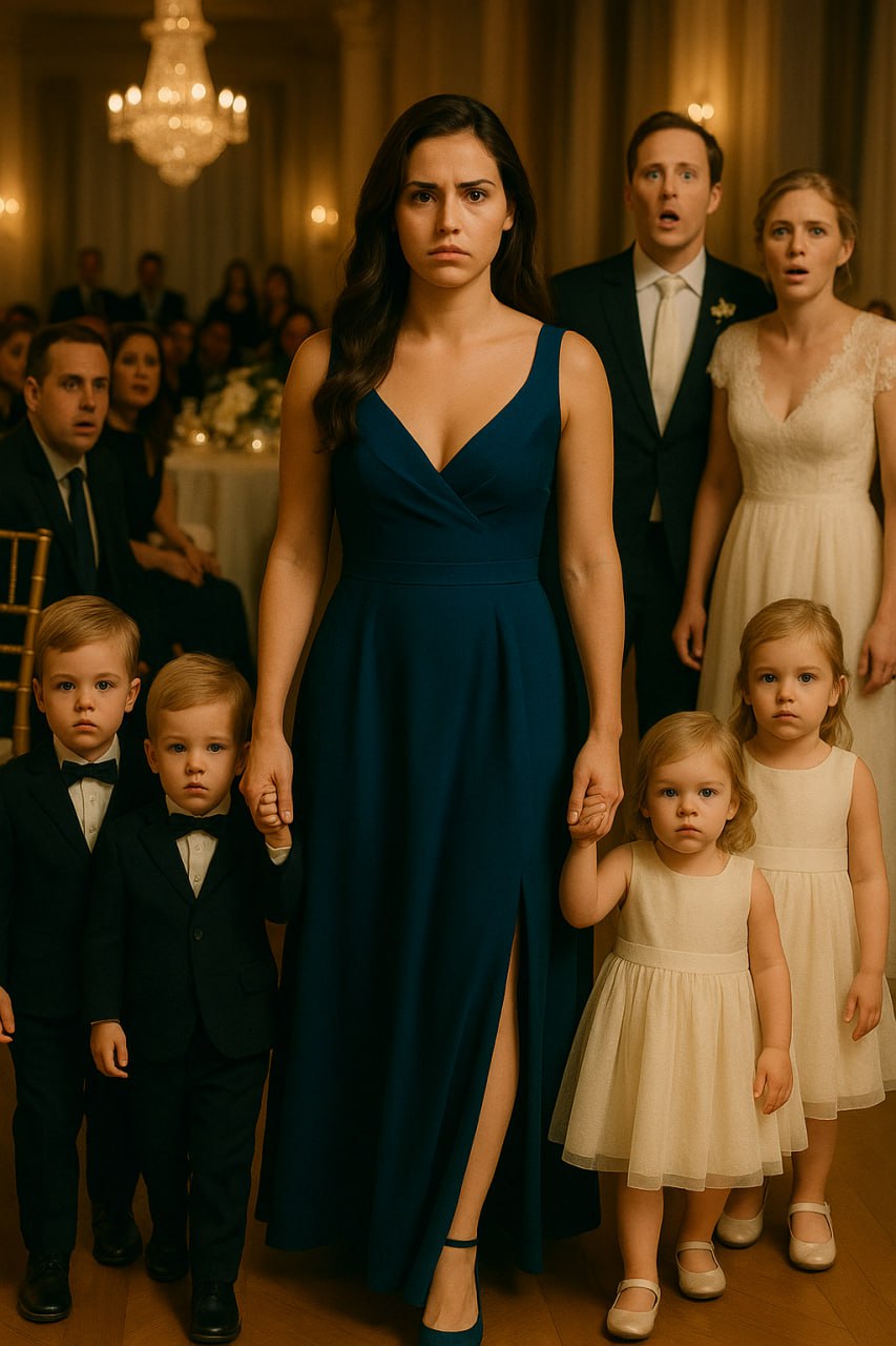 Ein Millionär verließ seine Frau für ihre beste Freundin – sie erschien zu seiner Hochzeit in einer Limousine mit Vierlingen