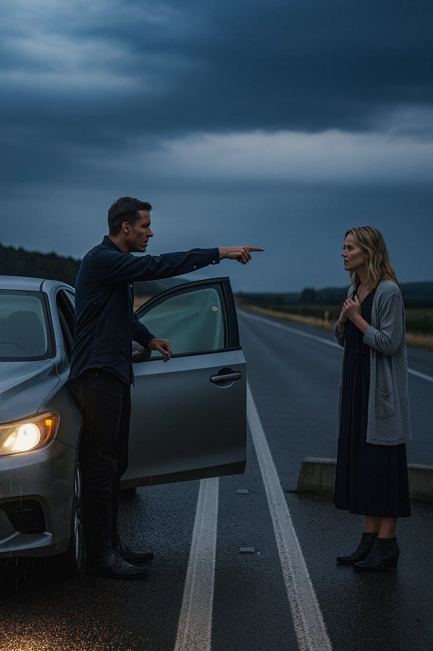 Er ließ mich 60 Kilometer von zu Hause im Regen stehen – angeblich, um mir „eine Lektion“ zu erteilen. Er hatte keine Ahnung, dass ich acht Monate lang alles heimlich aufgenommen hatte und meine Rache längst in Bewegung war.