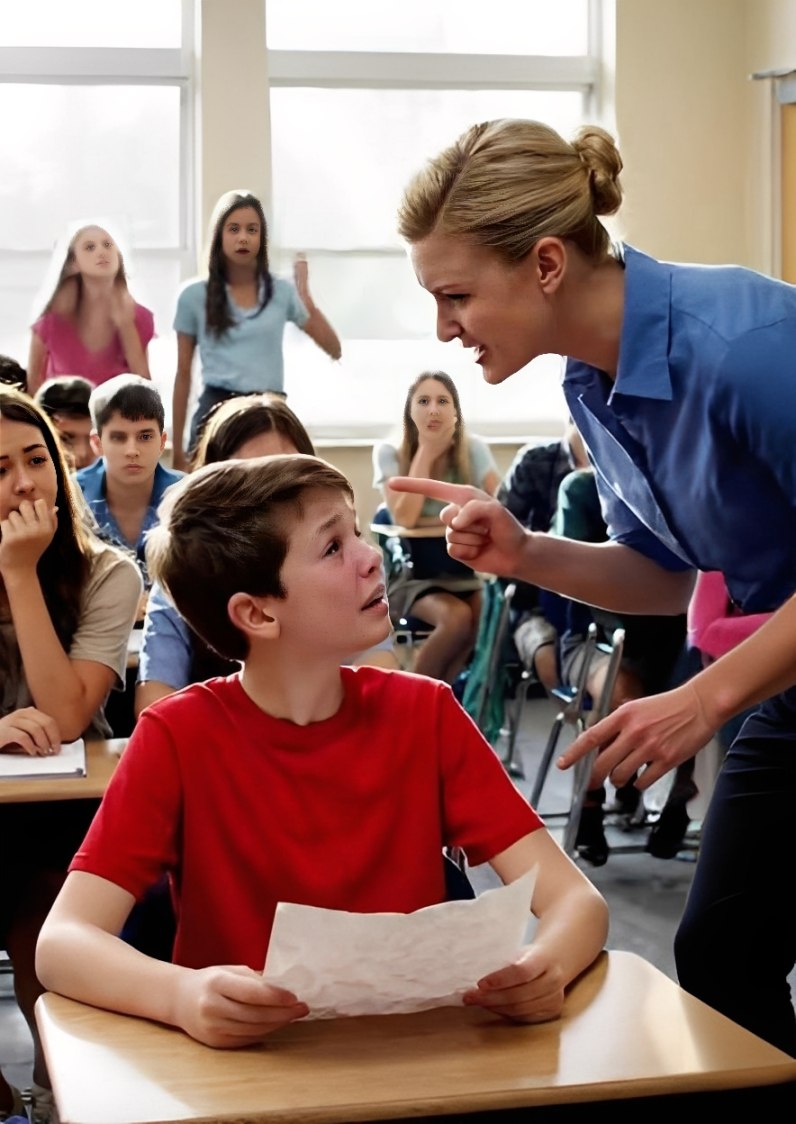 Als mich mein zehnjähriger Sohn, den Tränen nahe, aus der Schultoilette anrief, weil seine Lehrerin ihn einen „pathologischen Lügner“ genannt hatte – nur weil er gesagt hatte, sein Vater sei General –, verließ ich das Pentagon, zog meine Dress Blues an und betrat ihr Klassenzimmer, um ihr eine Lektion über Rang, Respekt und Realität zu erteilen, die sie niemals vergessen wird.