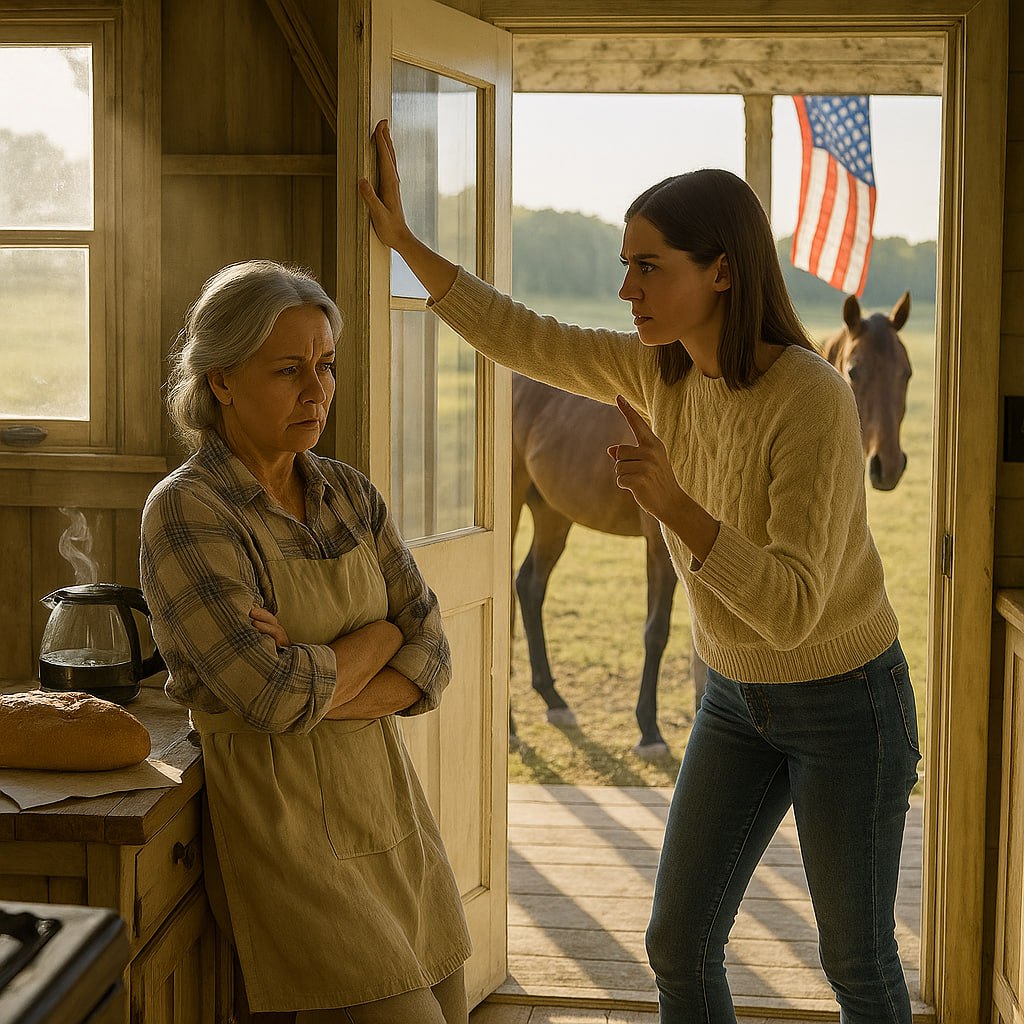 Als meine Tochter mich gegen die Wand meiner eigenen Küche drückte und sagte: „Du gehst ins Pflegeheim. Oder du schläfst bei den Pferden im Paddock. Entscheide dich!“, habe ich nicht geweint.