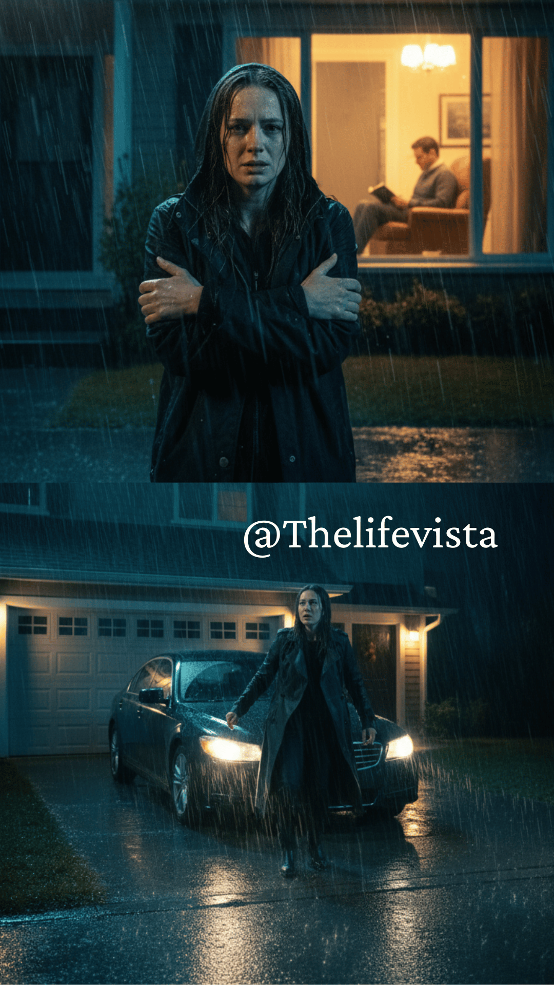 My husband locked me out in the pouring rain. I was shaking in the cold when my wealthy grandmother arrived, took one look at the house, and said calmly, “Tear it down.”