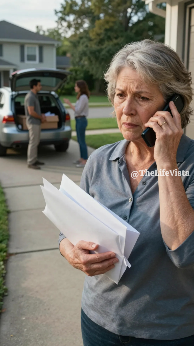 Daughter Calls the Clinic: “Tomorrow I’m Flying to Europe—I Already Sold Your Beach House and Your Car, We Needed the Money, Bye!” The 71-Year-Old Widow Just Smiles, Sets the Phone Down, Opens the Envelope Her Late Husband Left, and Quietly Prepares a Lesson That Will Leave Her Daughter Shaking When a Notice Arrives From a Company Carrying the Name… of Her De@d Father.