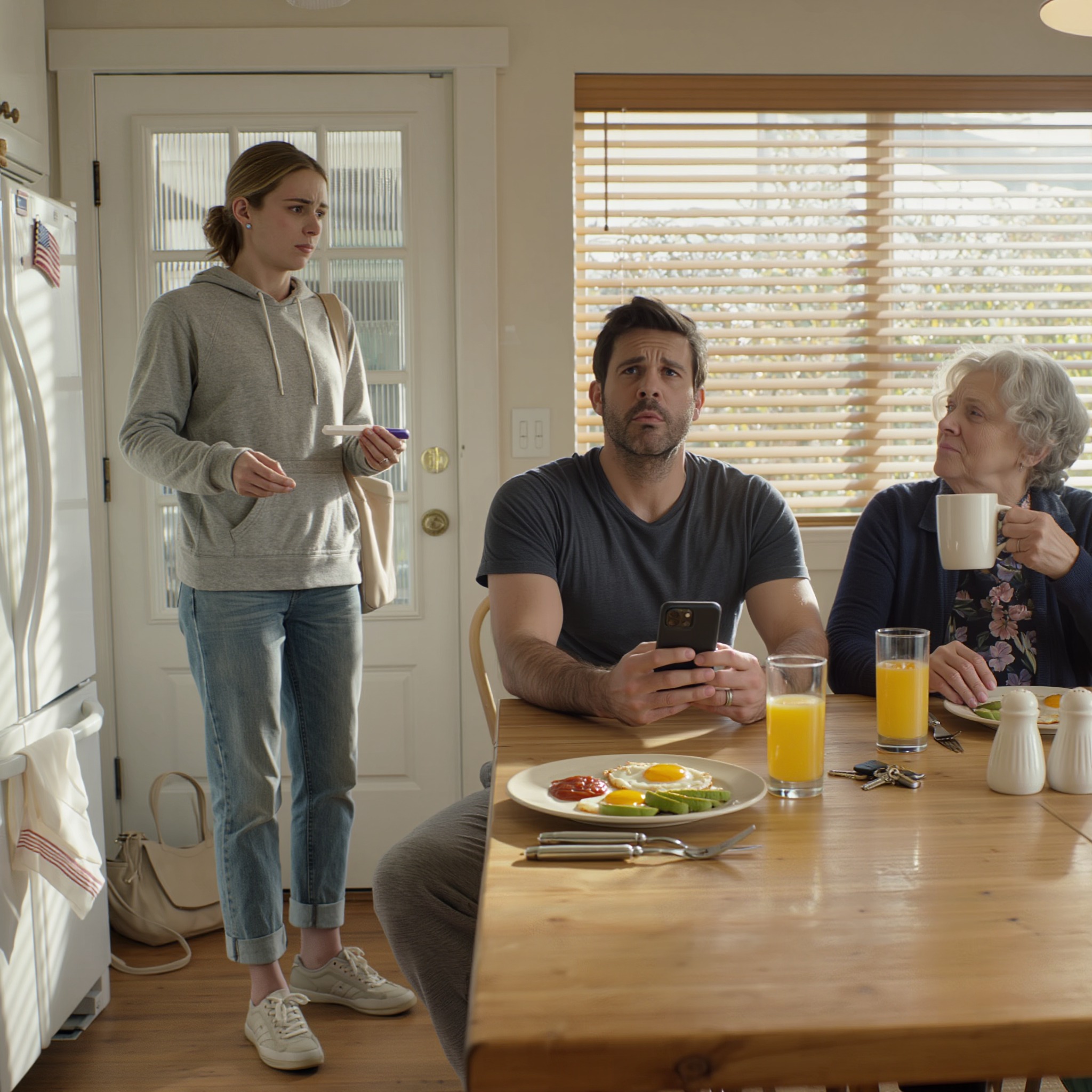 While I Was Standing In The Kitchen After Making His Favorite Breakfast And Holding A Positive Pregnancy Test With Shaking Hands, My Boyfriend Looked Up From His Phone Just To Say, “Abortions Are Quick. Bad Timing, As Always.” As His Mom Sipped Her Coffee And Added, “He Finally Realized You’re Not Pretty, Not Smart — Just A Burden With A Belly.” We’d Been Together Four Years. I Didn’t Cry. A Week Later, He Was Sending DESPERATE VOICE NOTES…While I Was Standing In The Kitchen After Making His Favorite Breakfast And Holding A Positive Pregnancy Test With Shaking Hands, My Boyfriend Looked Up From His Phone Just To Say, “Abortions Are Quick. Bad Timing, As Always.” As His Mom Sipped Her Coffee And Added, “He Finally Realized You’re Not Pretty, Not Smart — Just A Burden With A Belly.” We’d Been Together Four Years. I Didn’t Cry. A Week Later, He Was Sending DESPERATE VOICE NOTES…