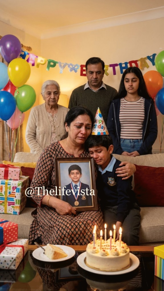 At my sister’s child’s birthday party, my parents and sister openly ridiculed my son. My mother laughed and said, “Only your sister’s child is a real grandchild! Teach this shame to study properly.” My sister added with a sneer, “That’s your bloodline—no wonder he’s worthless.” My son’s eyes filled with tears as he whispered, “Am I… really a disgrace to this family?” I calmly pulled out a photograph. The instant they saw it, the entire room went dead silent.