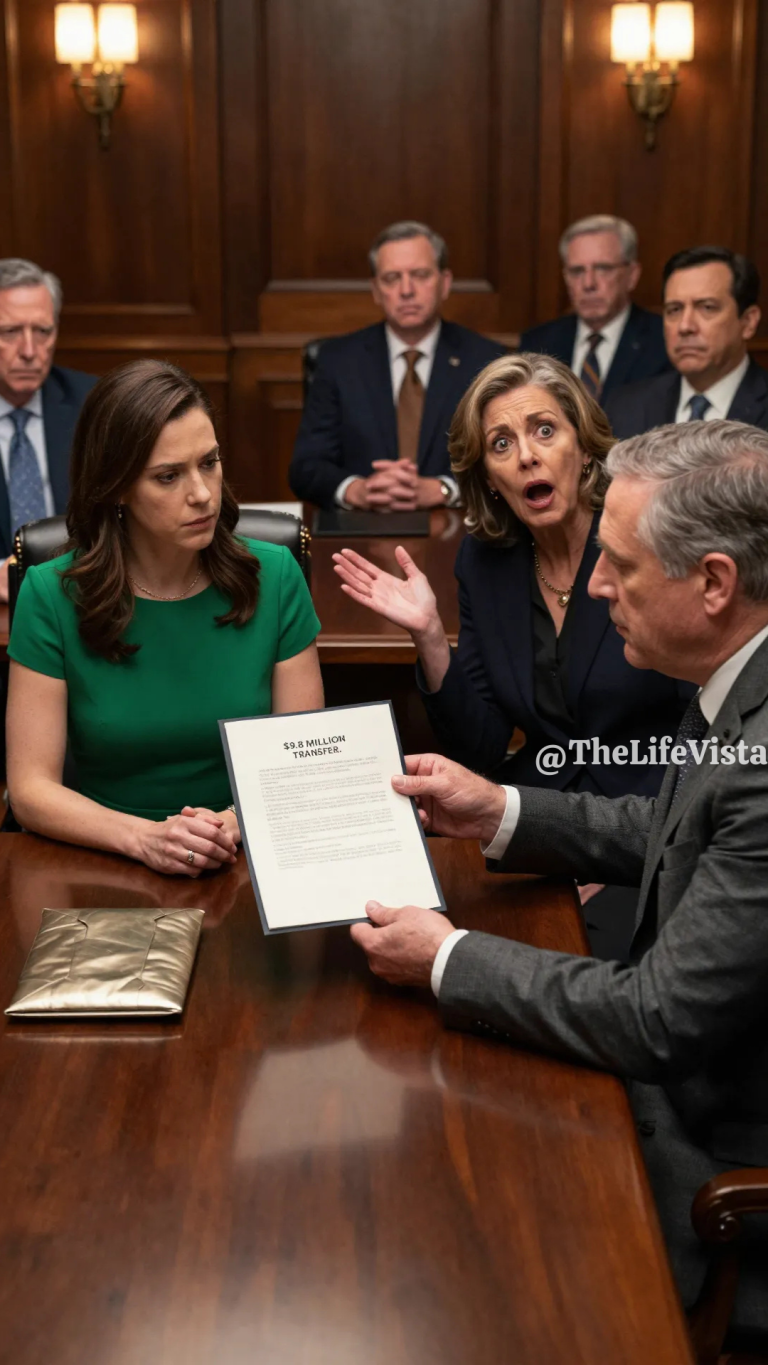 My Father Pushed a Folder Toward Me and Said, “Sign the $9.8 Million Over to Your Sister.” My Mother Hit Me When I Refused. The Whole Family Sat There, Expecting Me to Cave Like I Always Had—Until I Set a Fireproof Binder on the Table and Asked the Attorney One Question: “Who Actually Has Legal Authority Over These Assets?” He Turned White, Looked at My Parents, and Said, “It Isn’t You.”