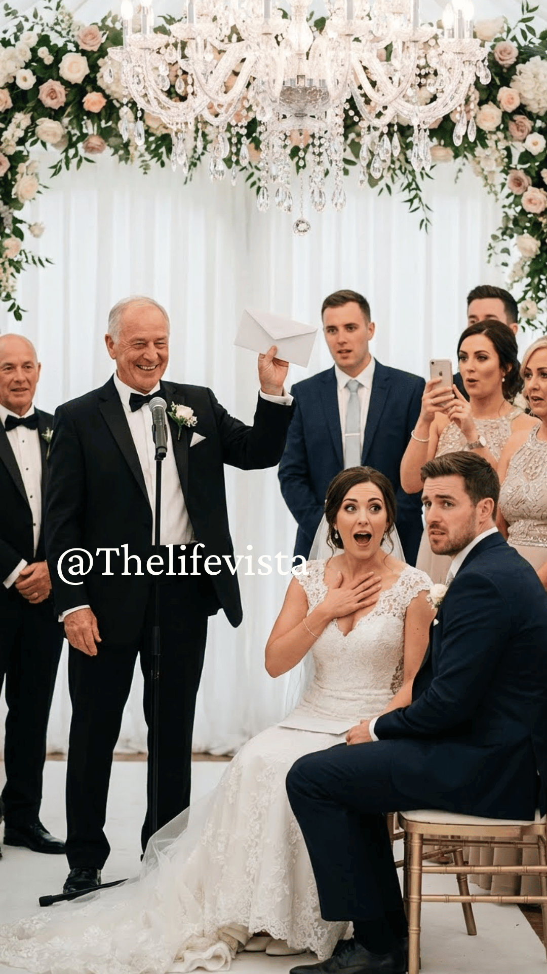 At their extravagant wedding, my brother’s bride looked down her nose and sneered, “Having a poor family here ruins the prestige of our ceremony.” My father suddenly burst out laughing and calmly replied, “Then we’ll take our leave.” That was when the truth finally hit her—hard. The color drained from her face as she realized who we really were… and what she had just thrown away.