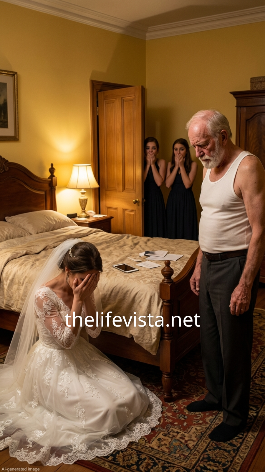 My Dad Married a Woman Half His Age—Their Wedding Night Scream Exposed a Shocking Secret