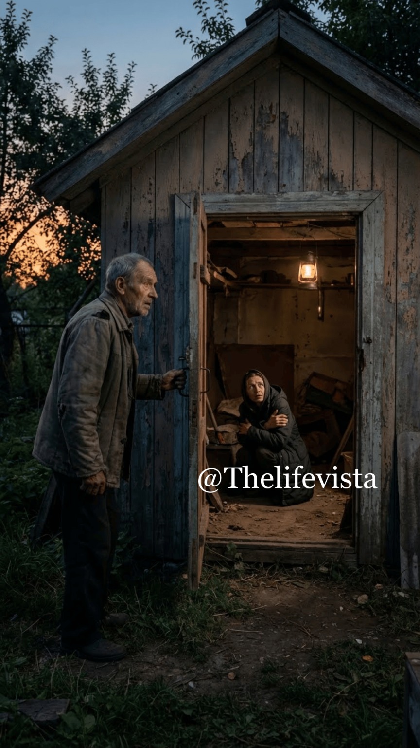 For months, my daughter never called—and that quiet terrified me more than any war I’d ever faced. I drove three hours to her home, where her husband greeted me with a smile and said, “She’s away on vacation with friends.” But something in his eyes felt wrong. I walked the property one more time—and stopped cold. From the old, deserted shed came a faint voice: “Dad… please don’t go.”