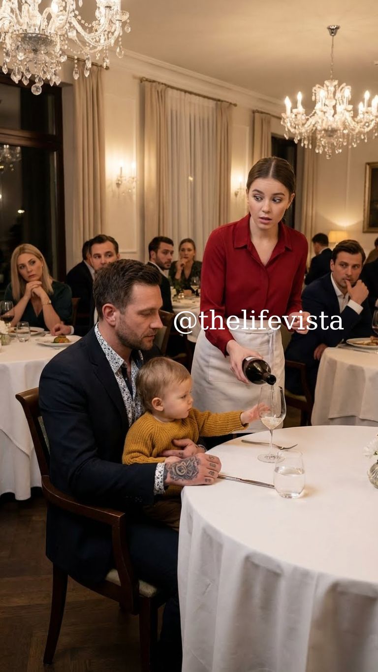 The mob boss’s daughter had never spoken a word—until she pointed at the waitress and whispered, “Mom.”