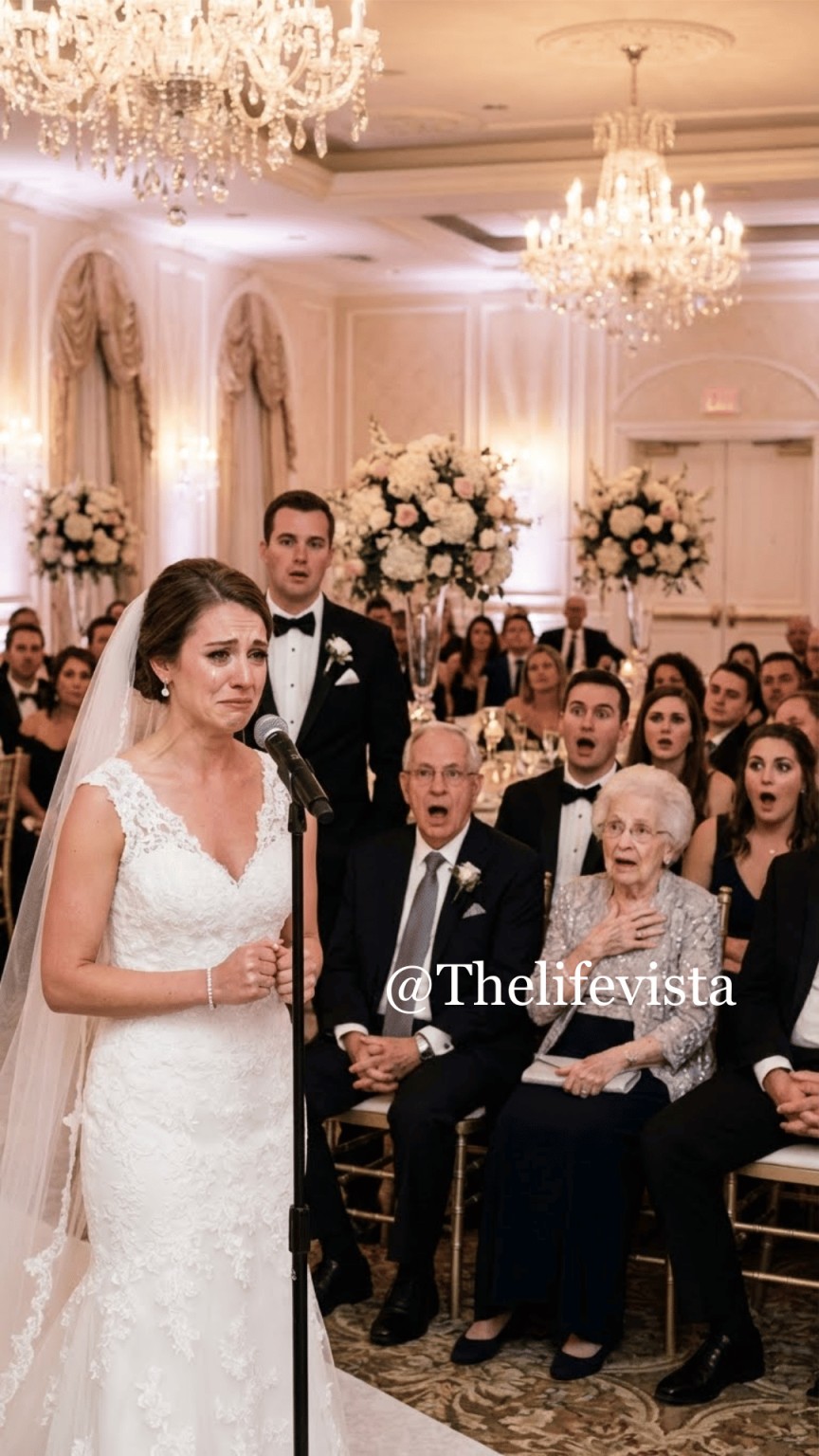 An hour before the ceremony, I accidentally heard my fiancé murmur to his mother, “I don’t love her—I’m just after her money.” I brushed away my tears, walked down the aisle, and when the moment came, I didn’t say “I do.” Instead, I spoke words that made my mother-in-law gasp and clutch her chest right there in the hall.